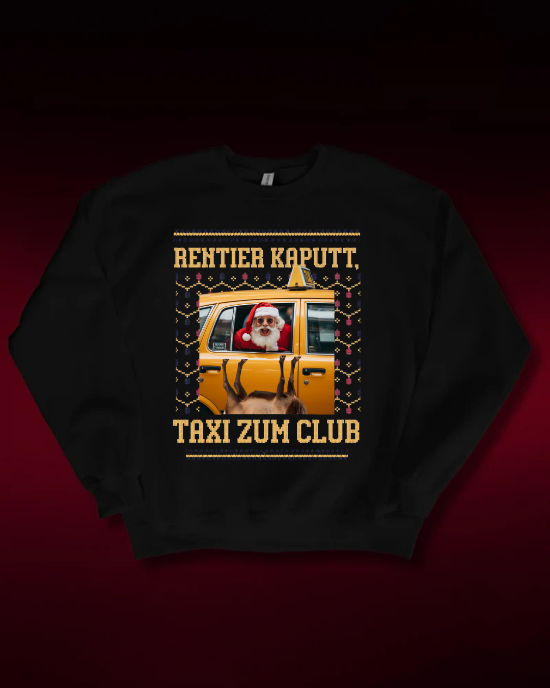Taxi - CHRISTMAS SWEATER UNISEX