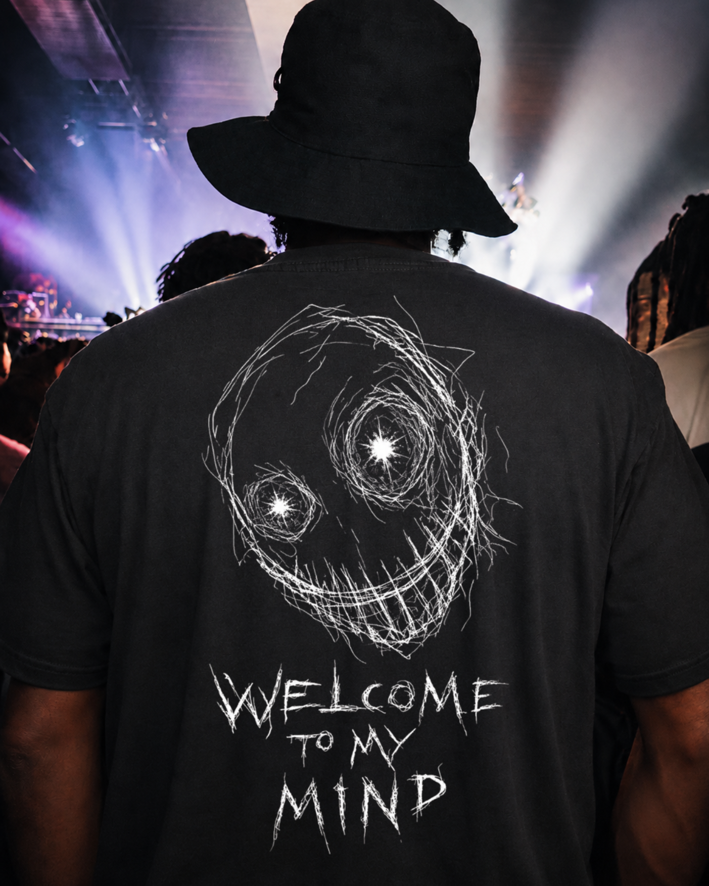 WELCOME TO MY MIND - OVERSIZED SHIRT