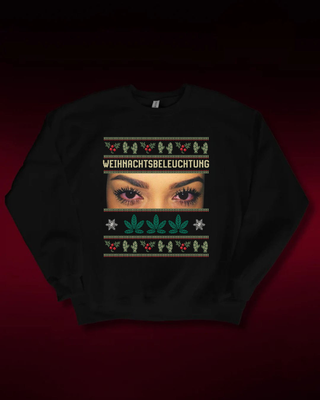 Weihnachtsbeleuchtung - CHRISTMAS SWEATER UNISEX