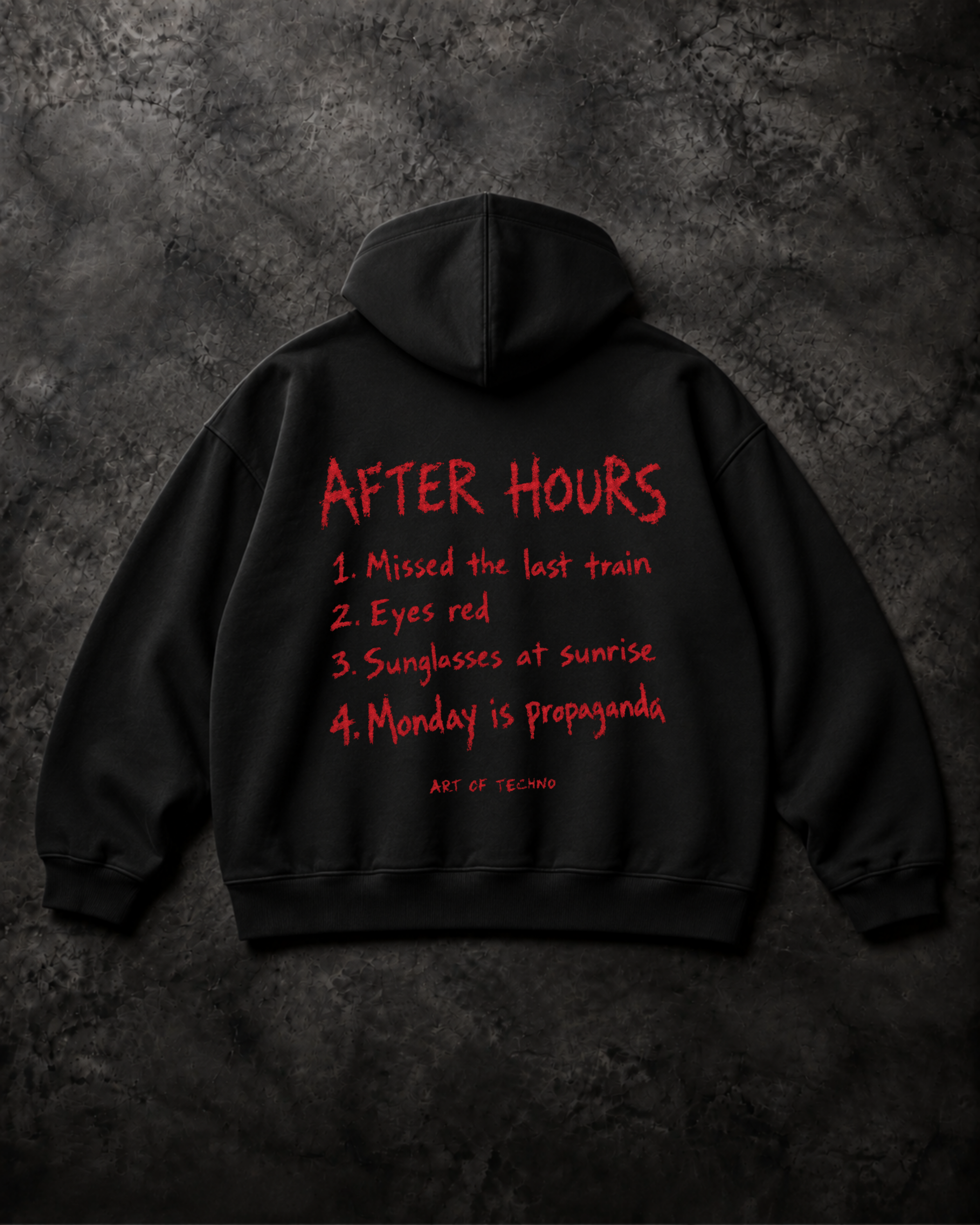 AFTER HOURS - OVERSIZED HOODIE