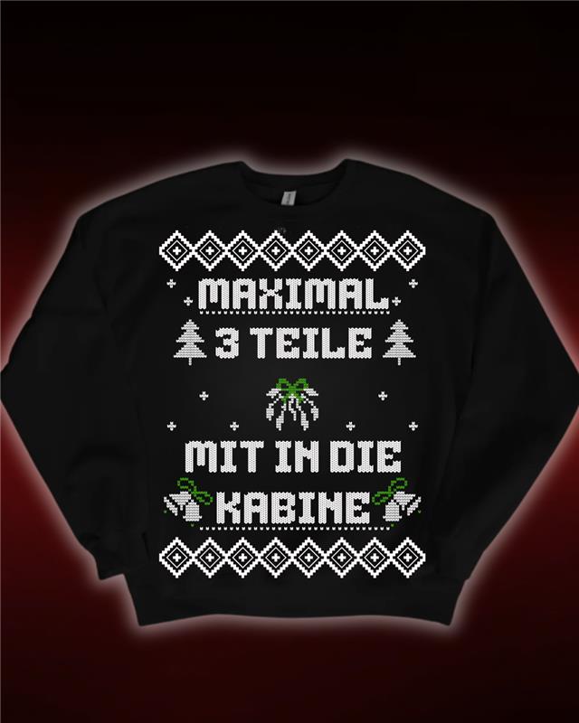 3 TEILE - CHRISTMAS SWEATSHIRT