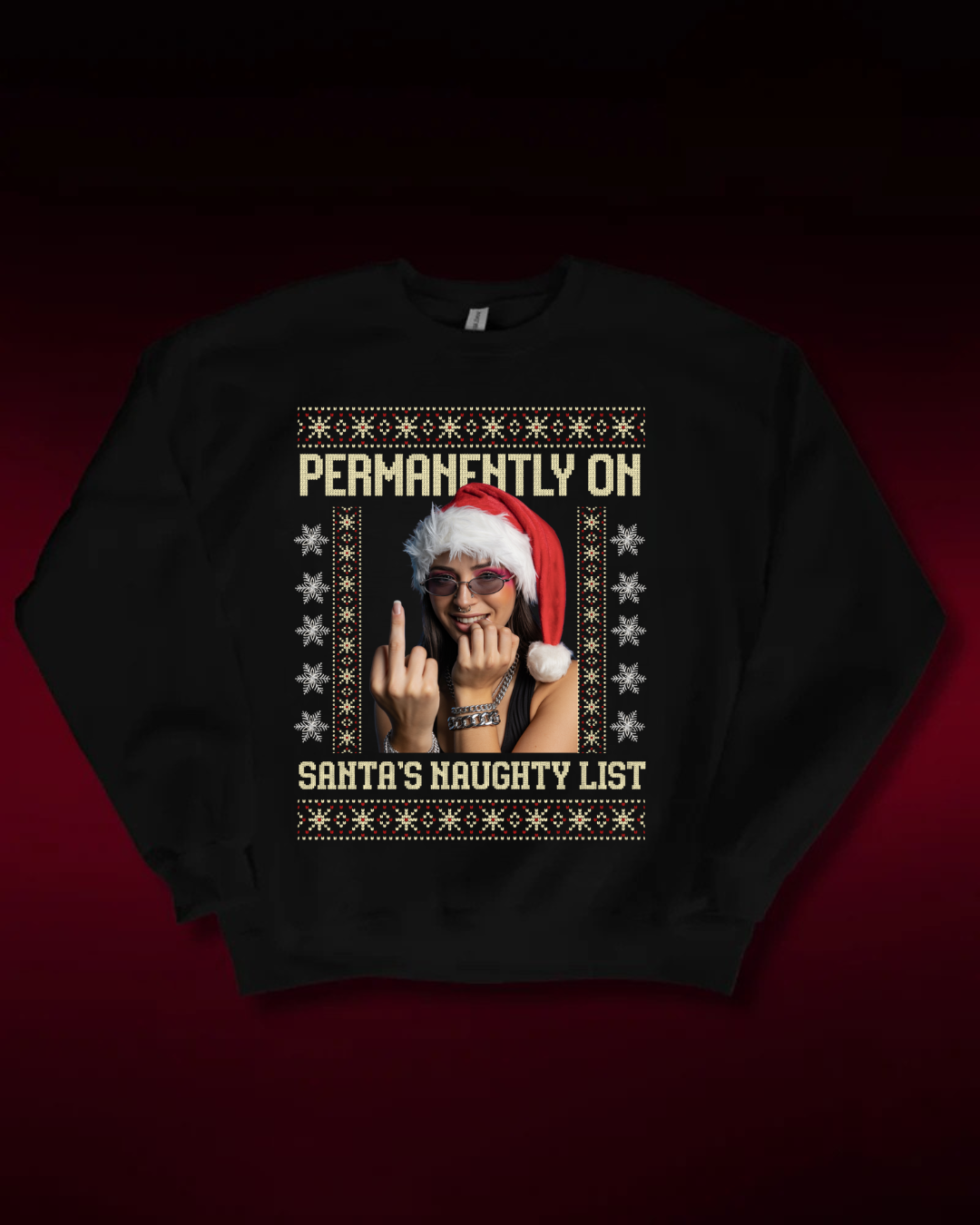 Naughty List - CHRISTMAS SWEATER UNISEX