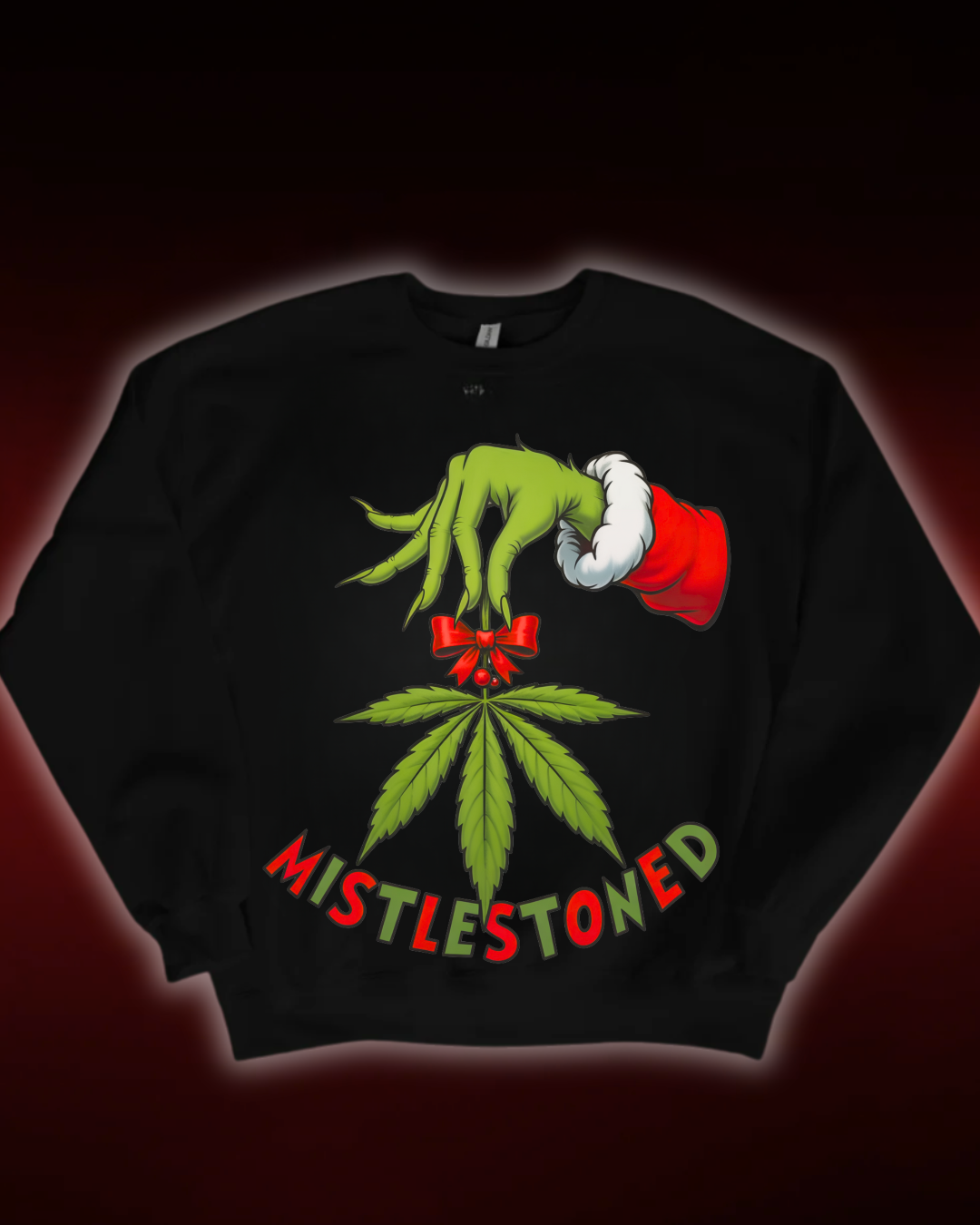 MISTLESTONED - CHRISTMAS SWEATSHIRT