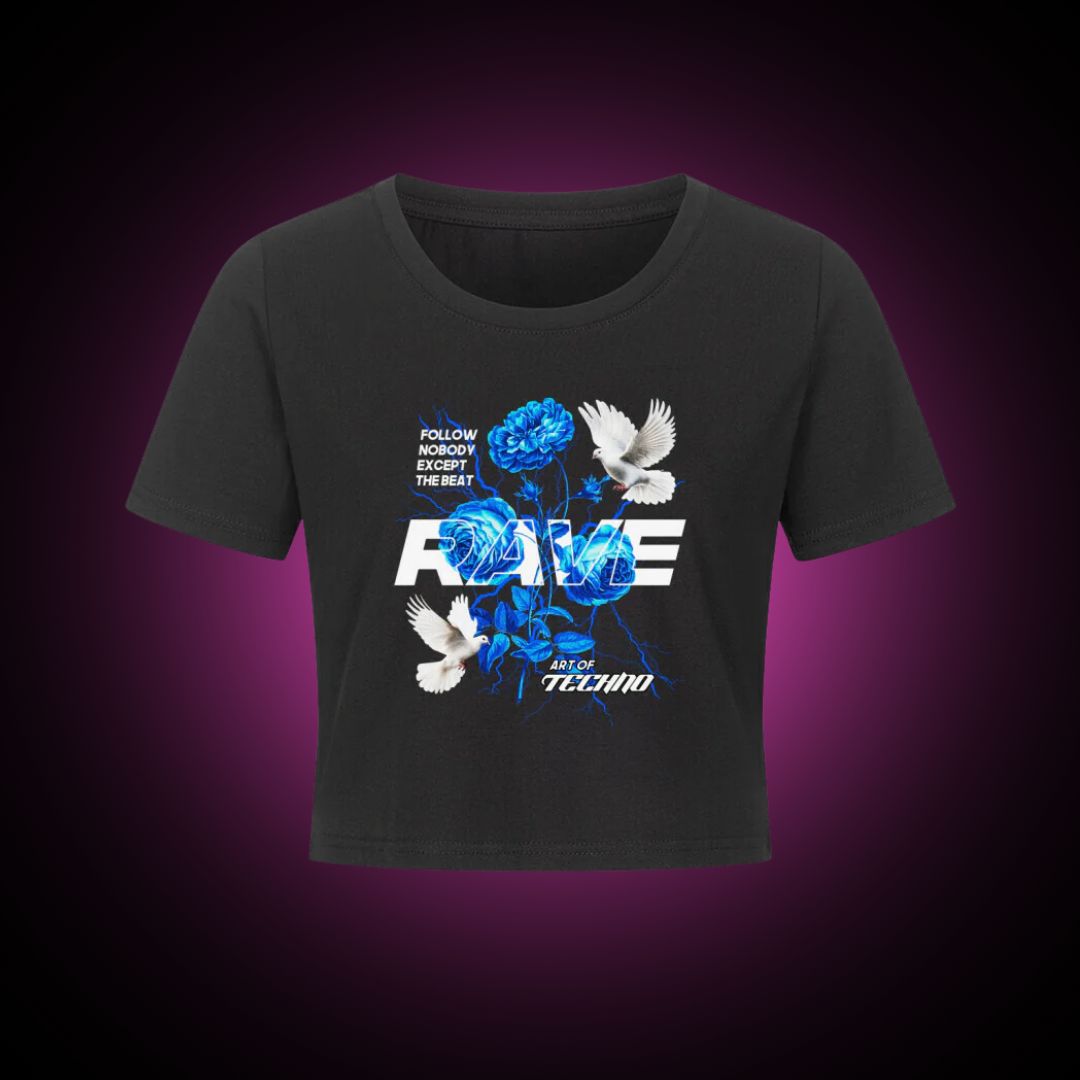 RAVE IN PEACE - Crop Top
