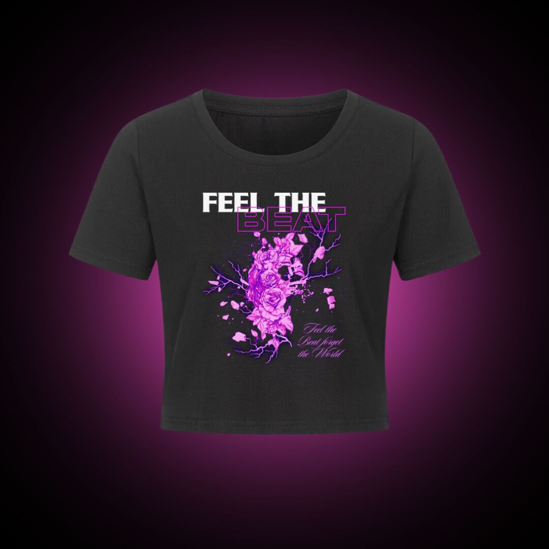 Feel the Beat - crop top