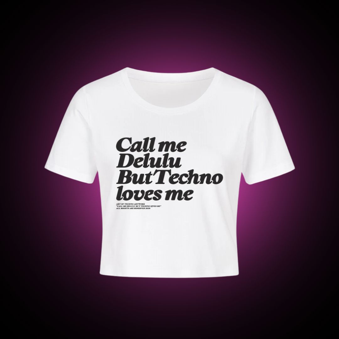 Delulu - Cropped Tee