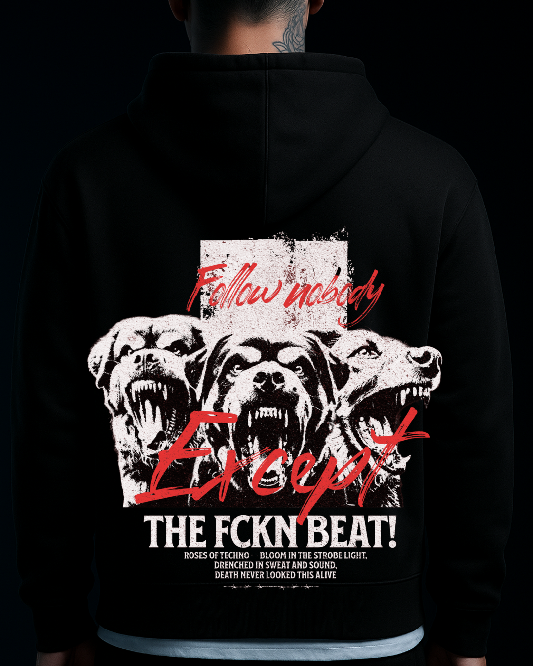 RAVE DOGS - Oversized Hoodie