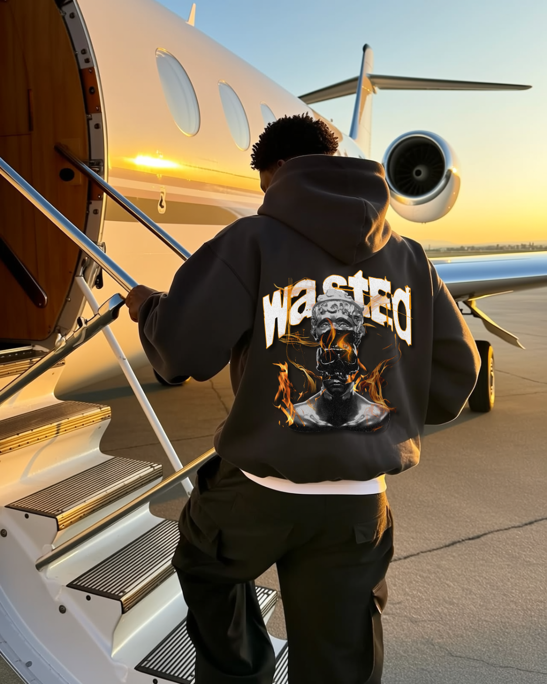 Wasted - Oversized Hoodie