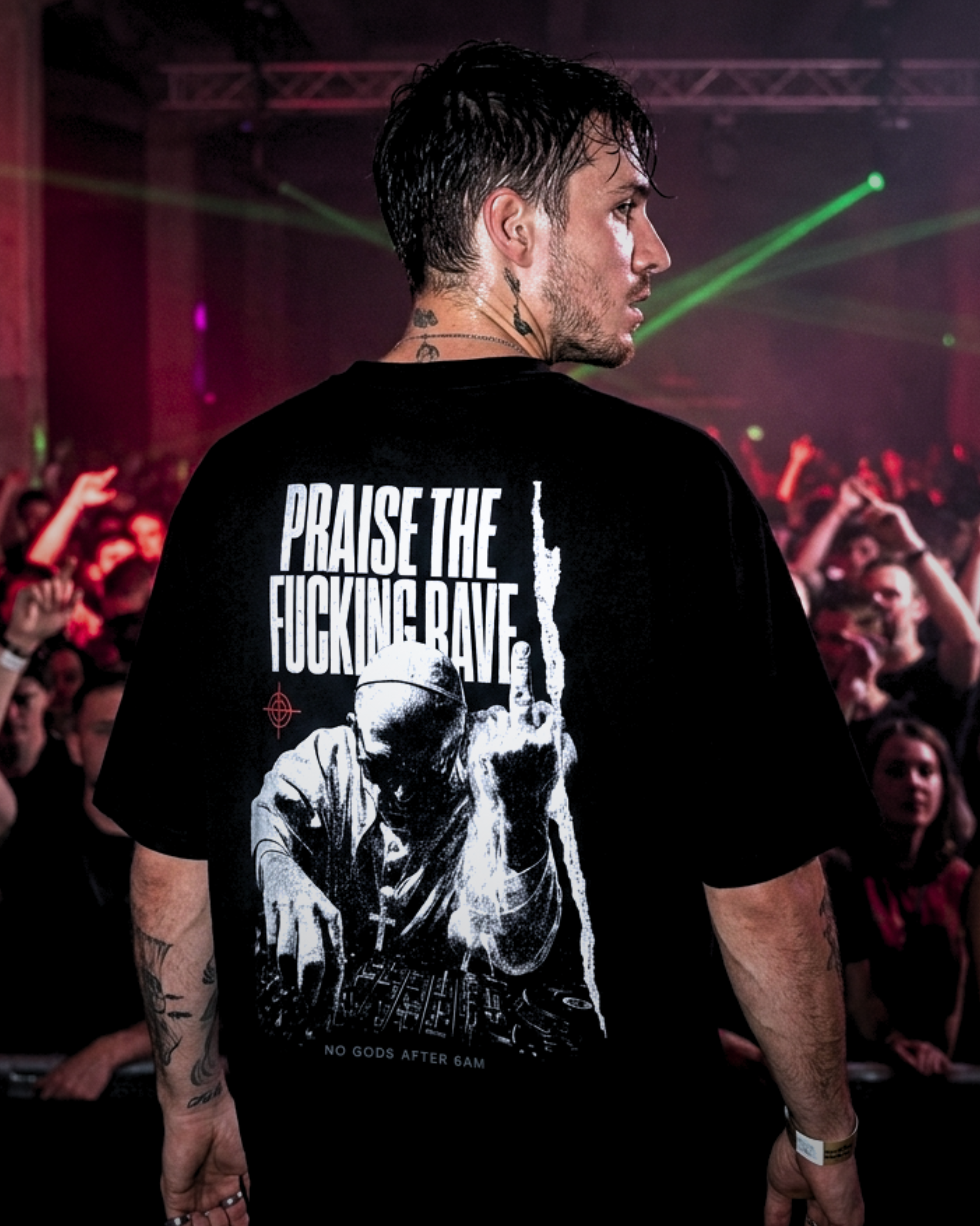 PRAISE THE RAVE - OVERSIZED SHIRT