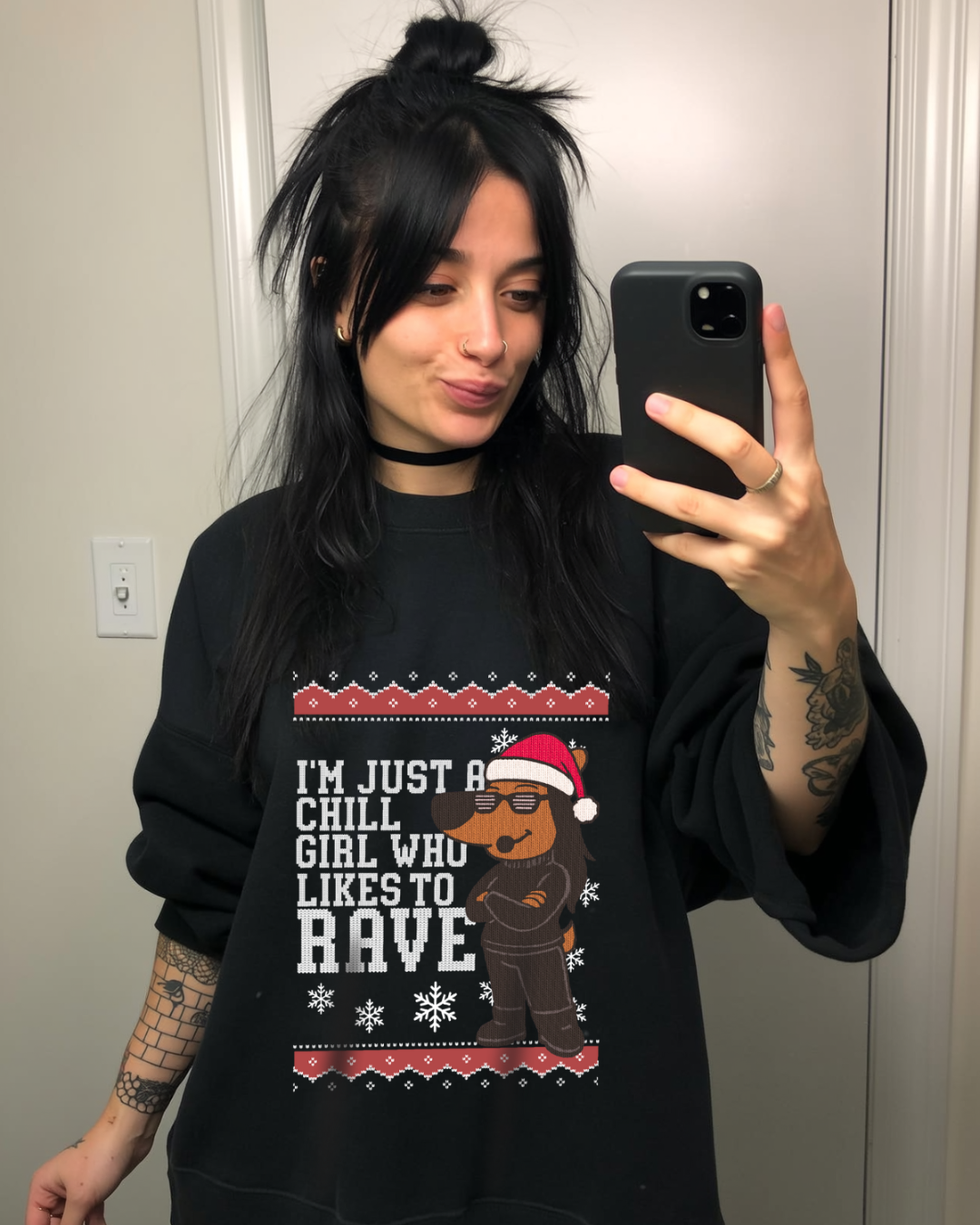 CHILL GIRL - CHRISTMAS SWEATER