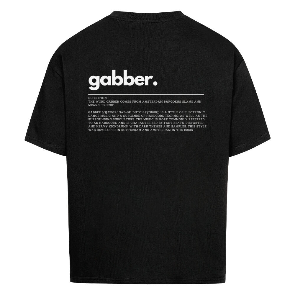 Gabber Oversized Shirt
