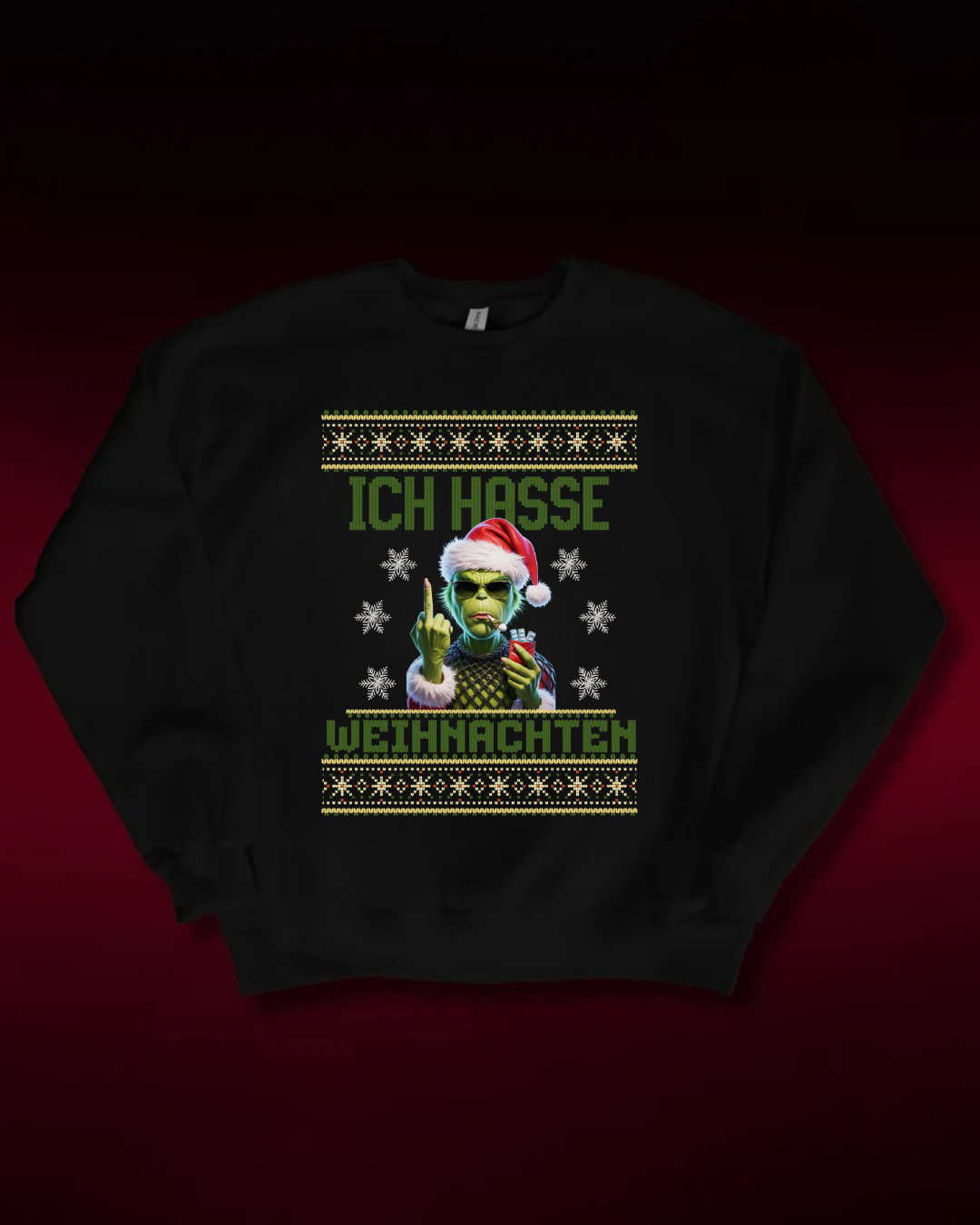 Grinch - CHRISTMAS SWEATER UNISEX
