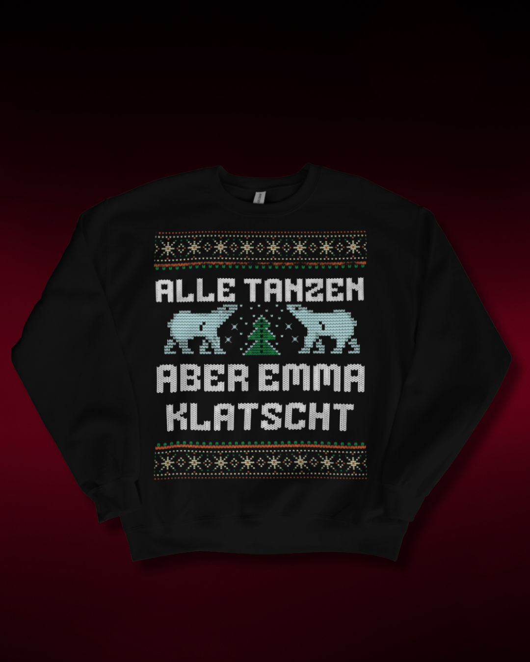 Emma klatscht - Christmas Sweatshirt