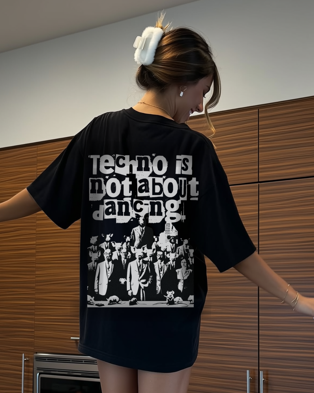 Not about dancing - Oversized Shirt