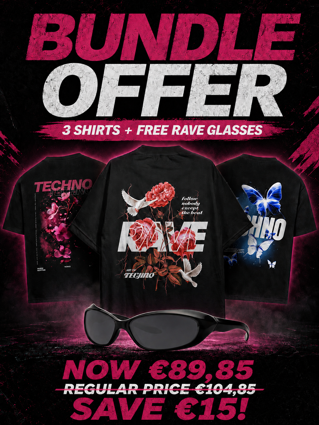 Techno Shirt Bundle