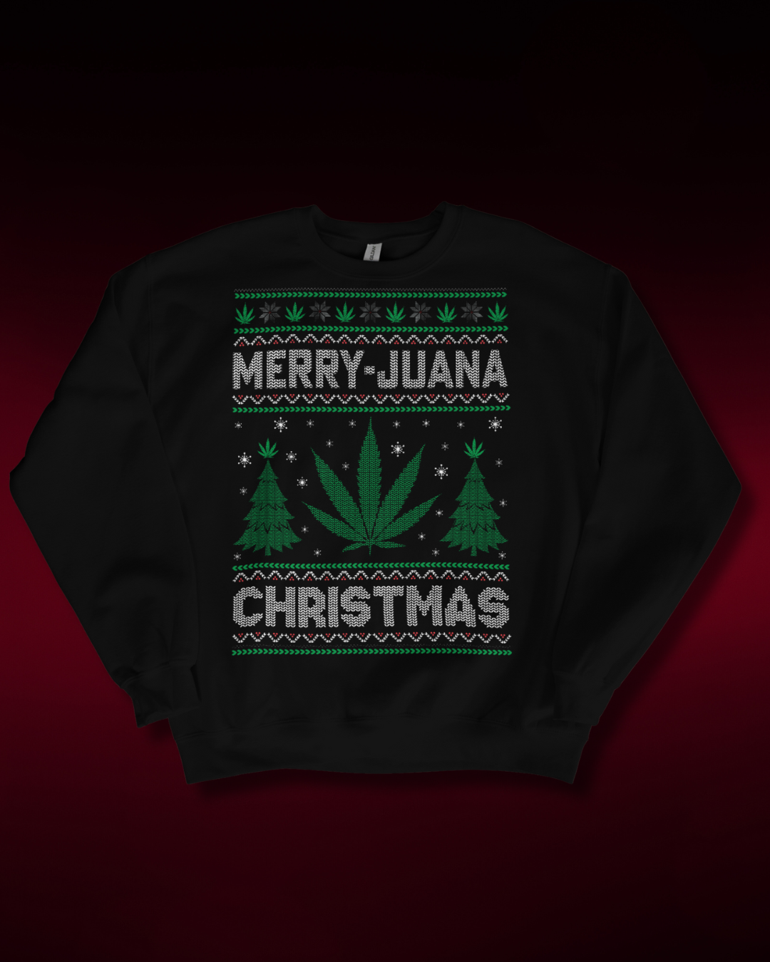 Merry Juana Christmas Sweatshirt