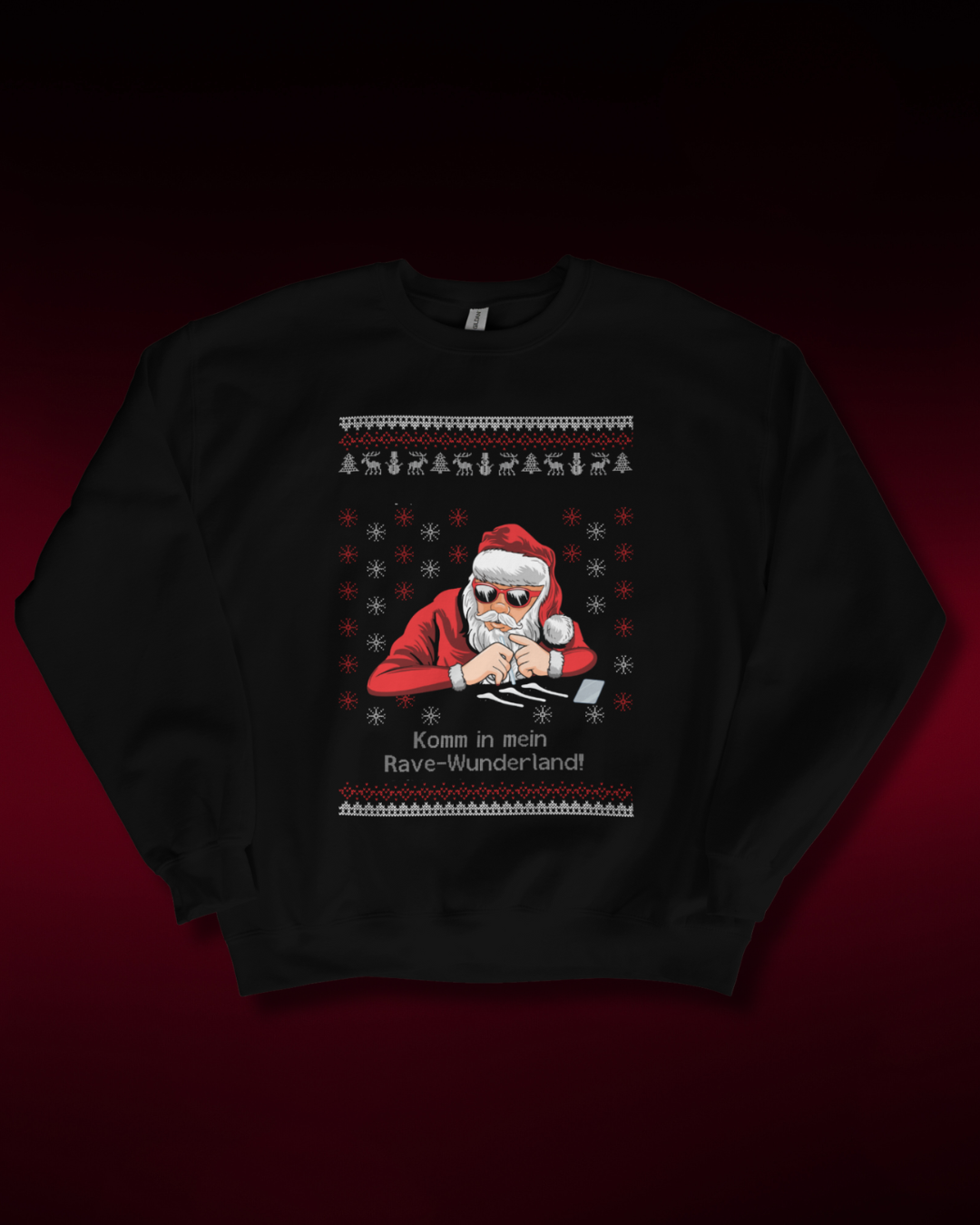 Rave-Wunderland Christmas  Sweatshirt