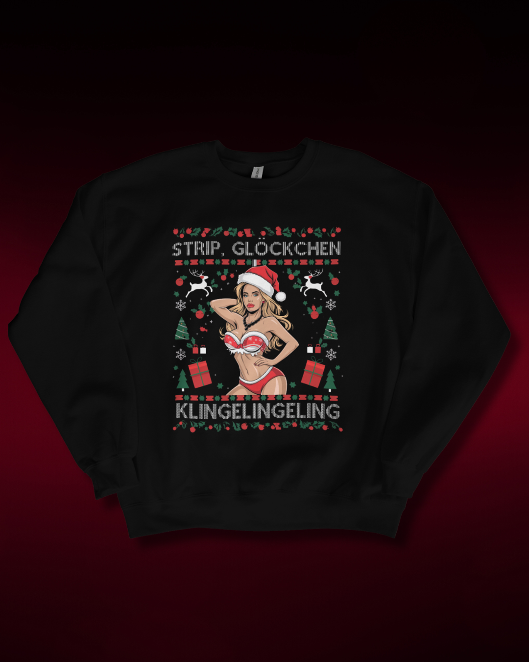Strip Glöckchen - Christmas Sweatshirt