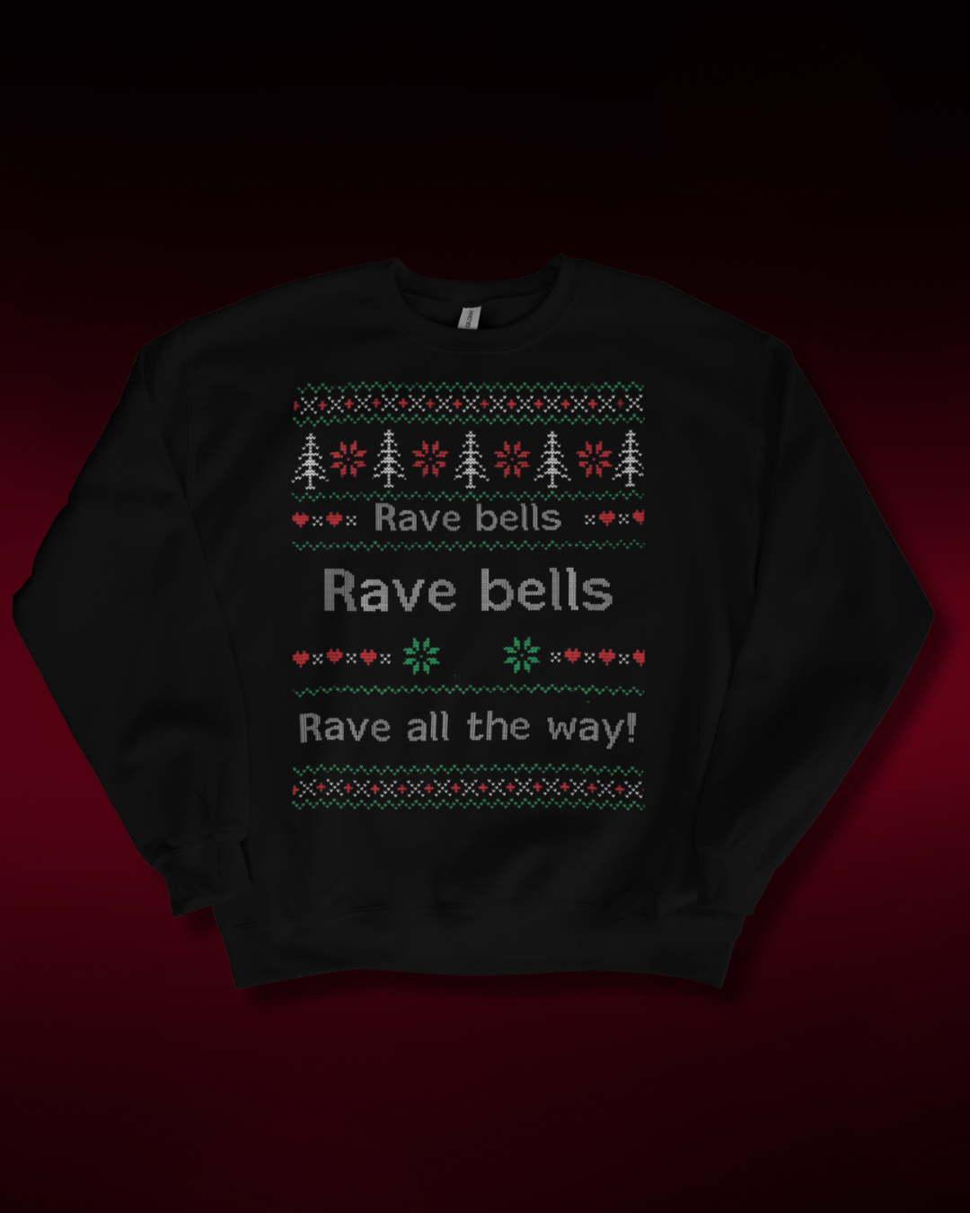 Rave bells Christmas Sweatshirt