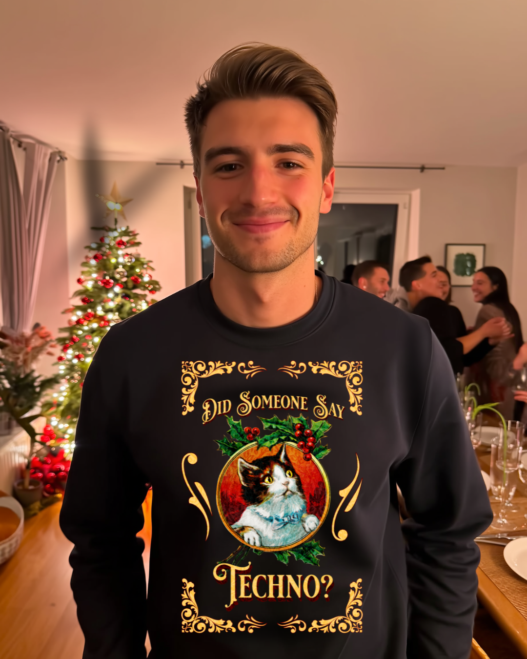 TECHNO? - CHRISTMAS SWEATSHIRT