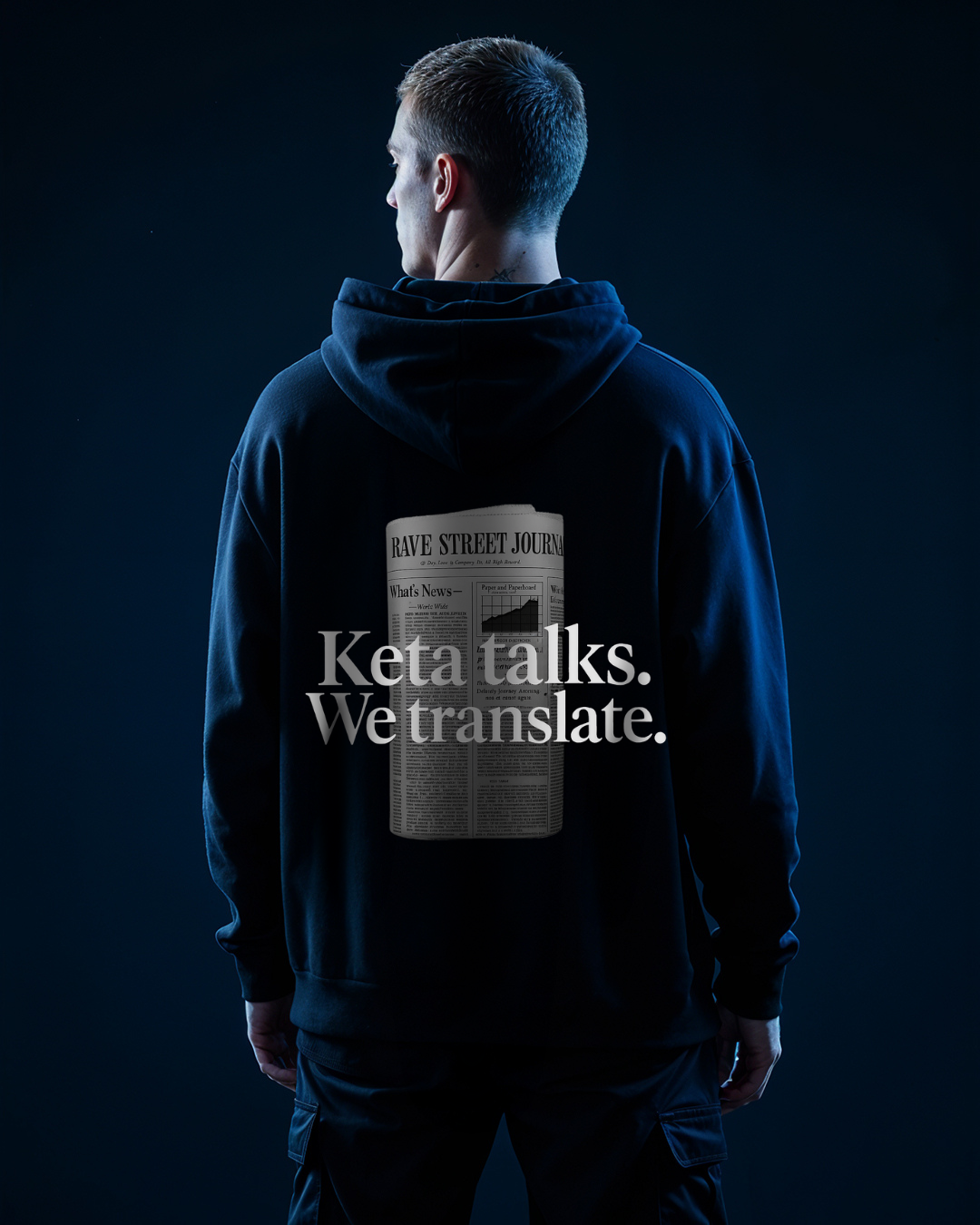 KETA TALKS - OVERSIZED HOODIE