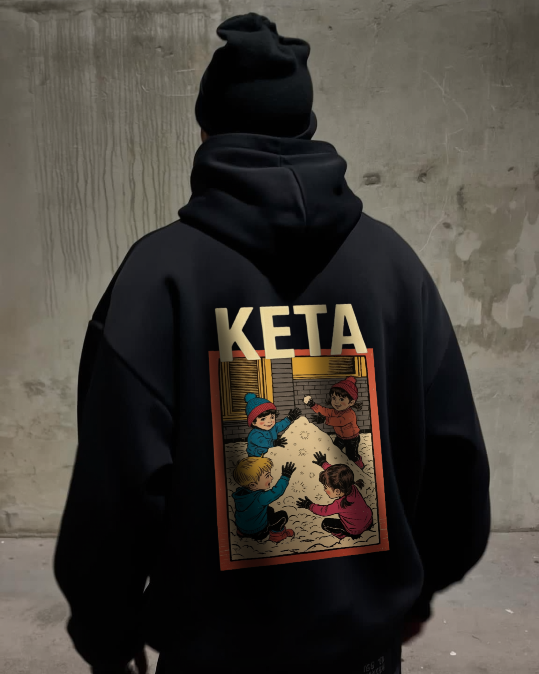 KETA - OVERSIZED HOODIE