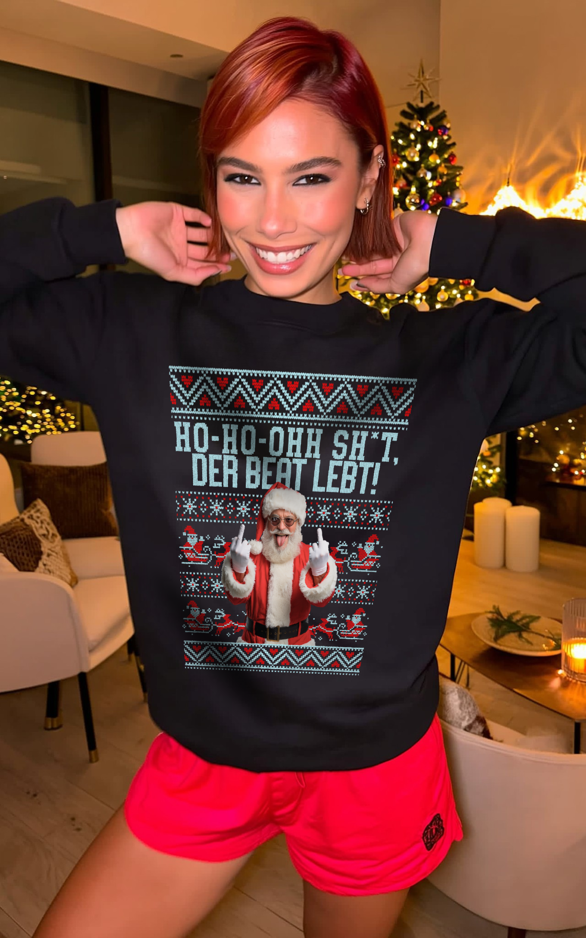 Der Beat Lebt - CRISTMAS SWEATER UNISEX