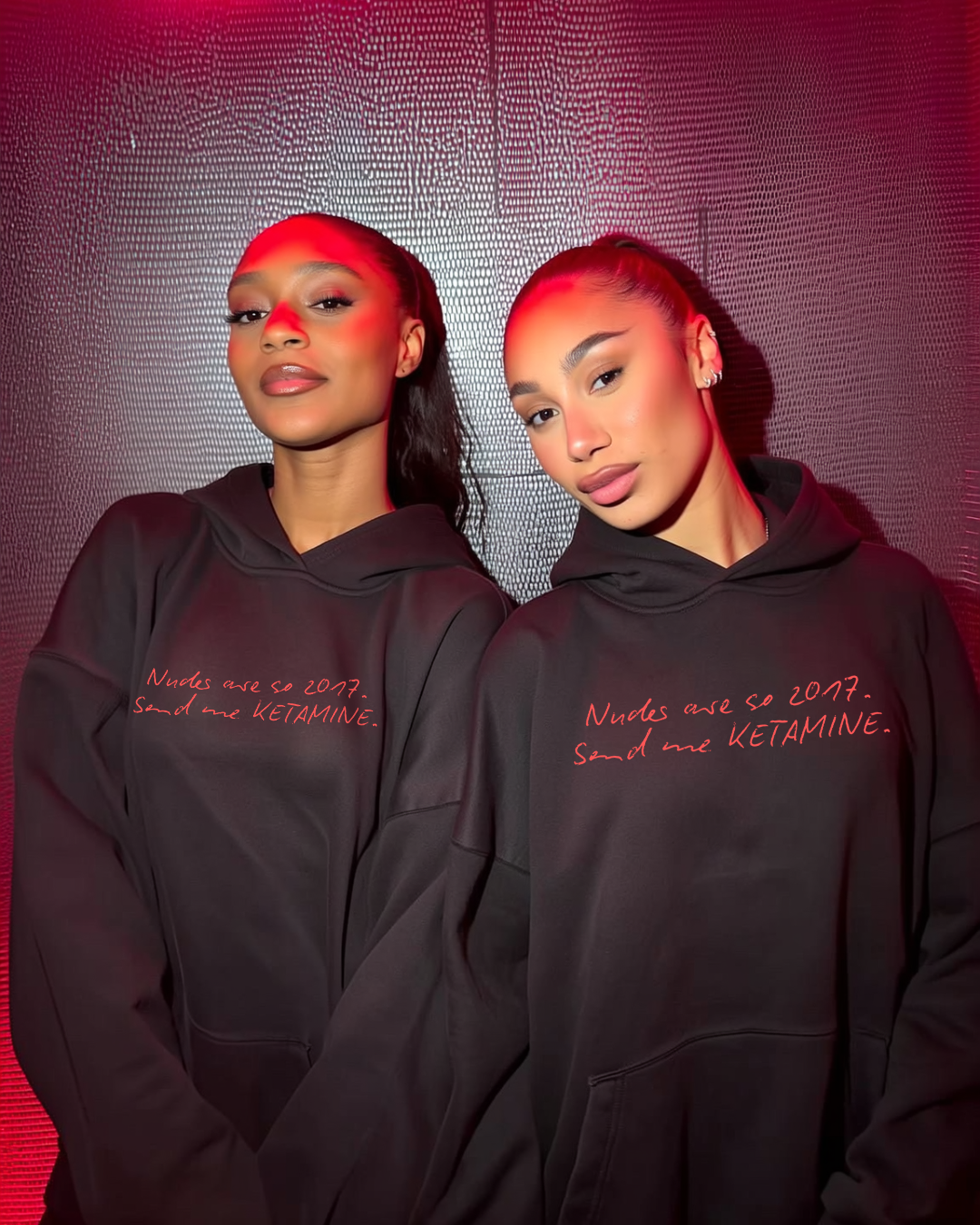 NUDES - OVERSIZED HOODIE