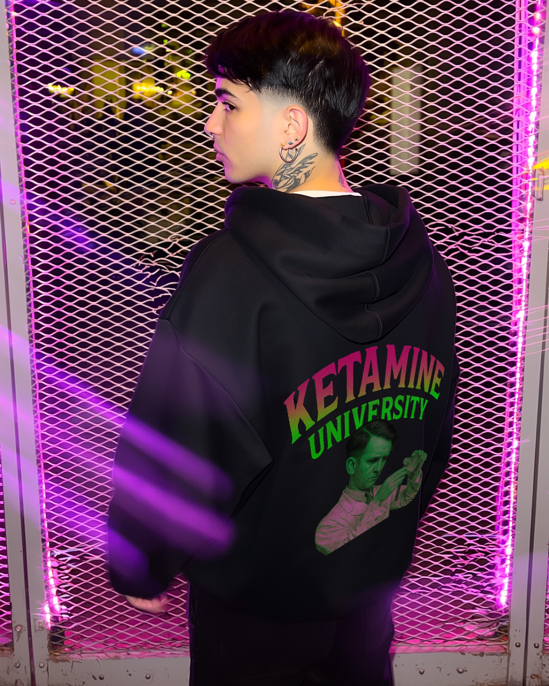 UNIVERSITY - OVERSIZED HOODIE