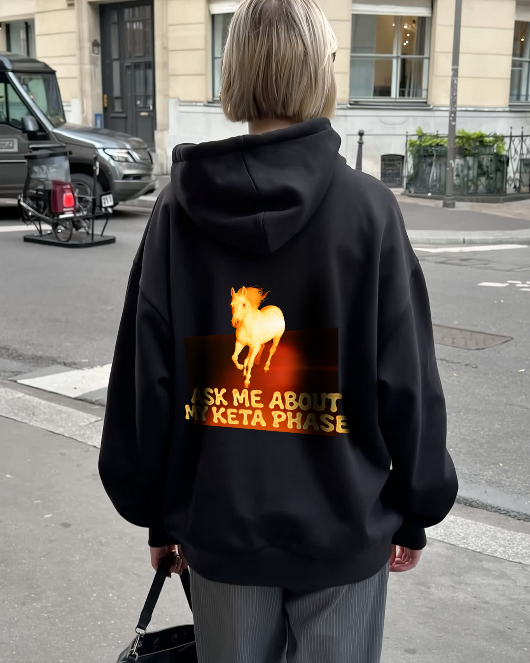 ASK ME - OVERSIZED HOODIE