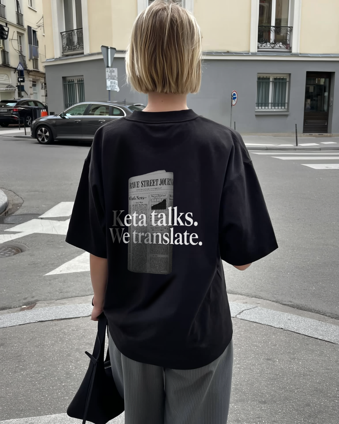 KETA TALKS - OVERSIZED SHIRT