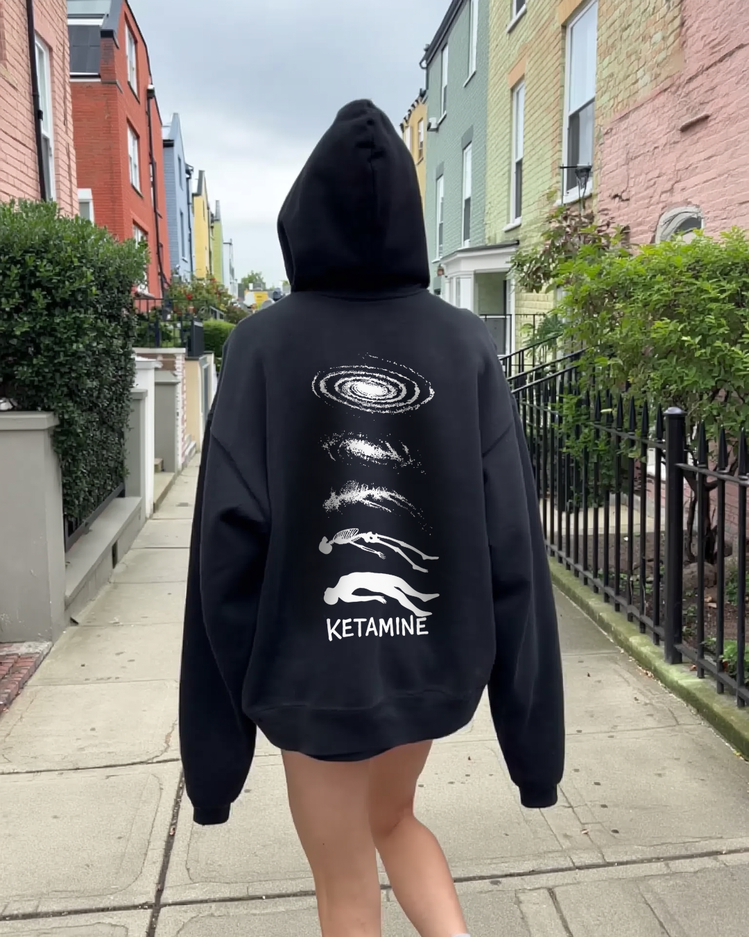 KETAMINE SEELE - OVERSIZED HOODIE