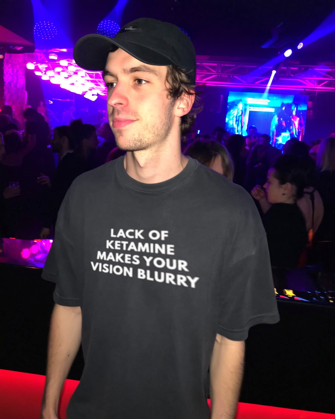 LACK OF KETAMINE - OVERSIZED SHIRT