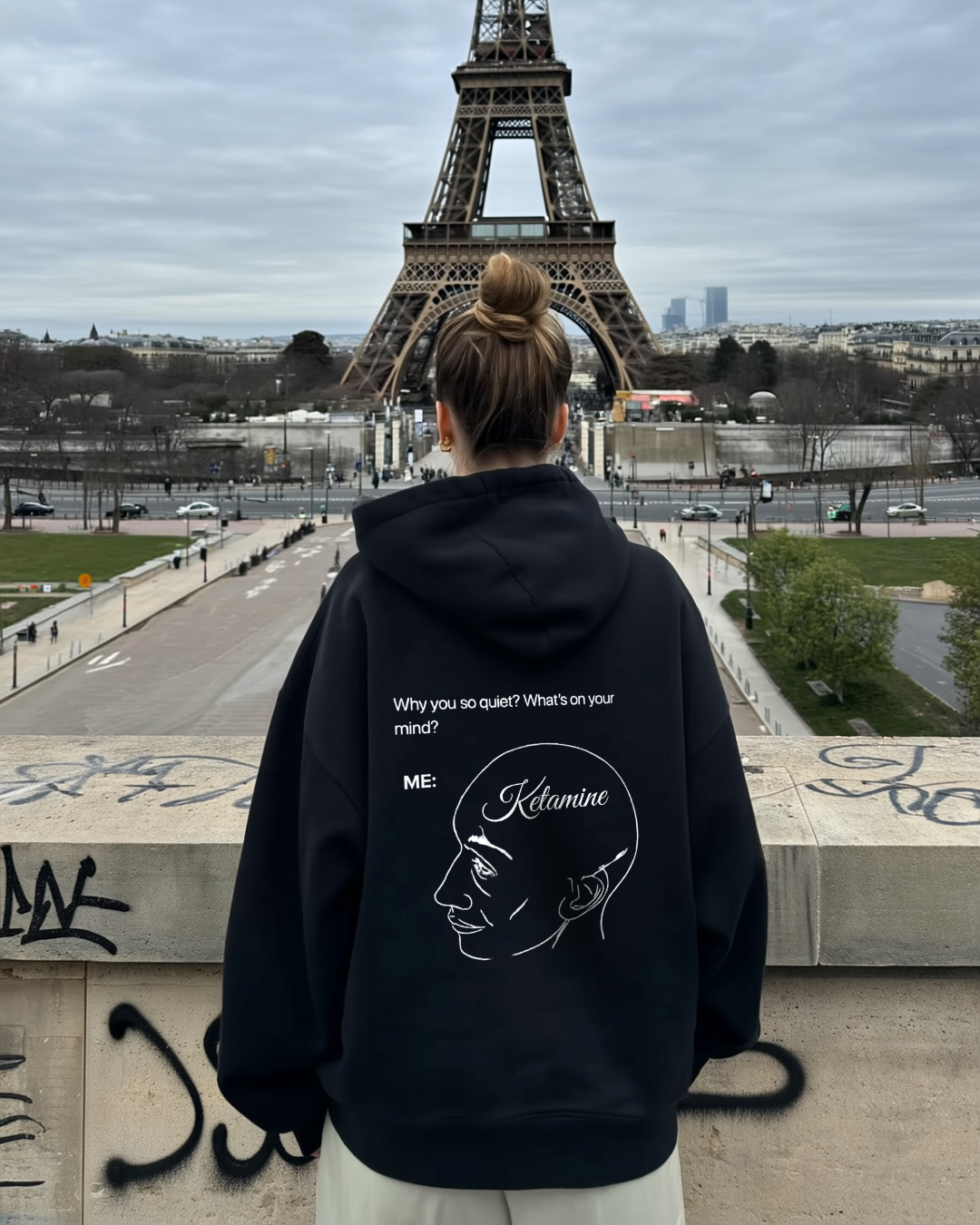 WHAT'S ON YOUR MIND - OVERSIZED HOODIE