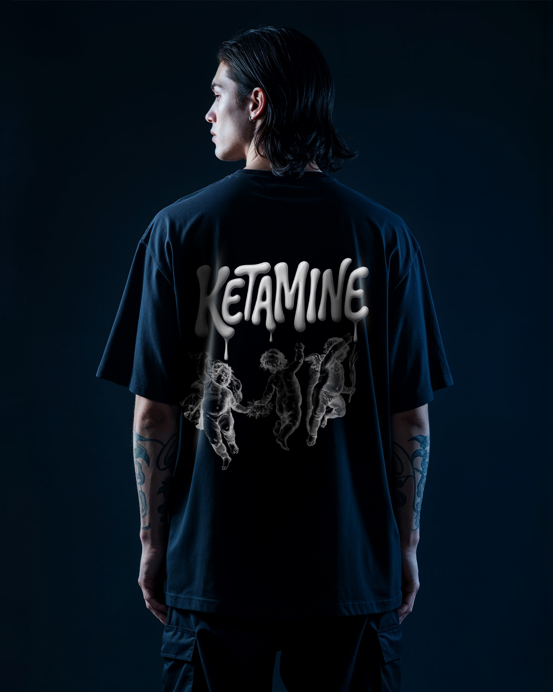 KETAMINE ANGELS - OVERSIZED SHIRT