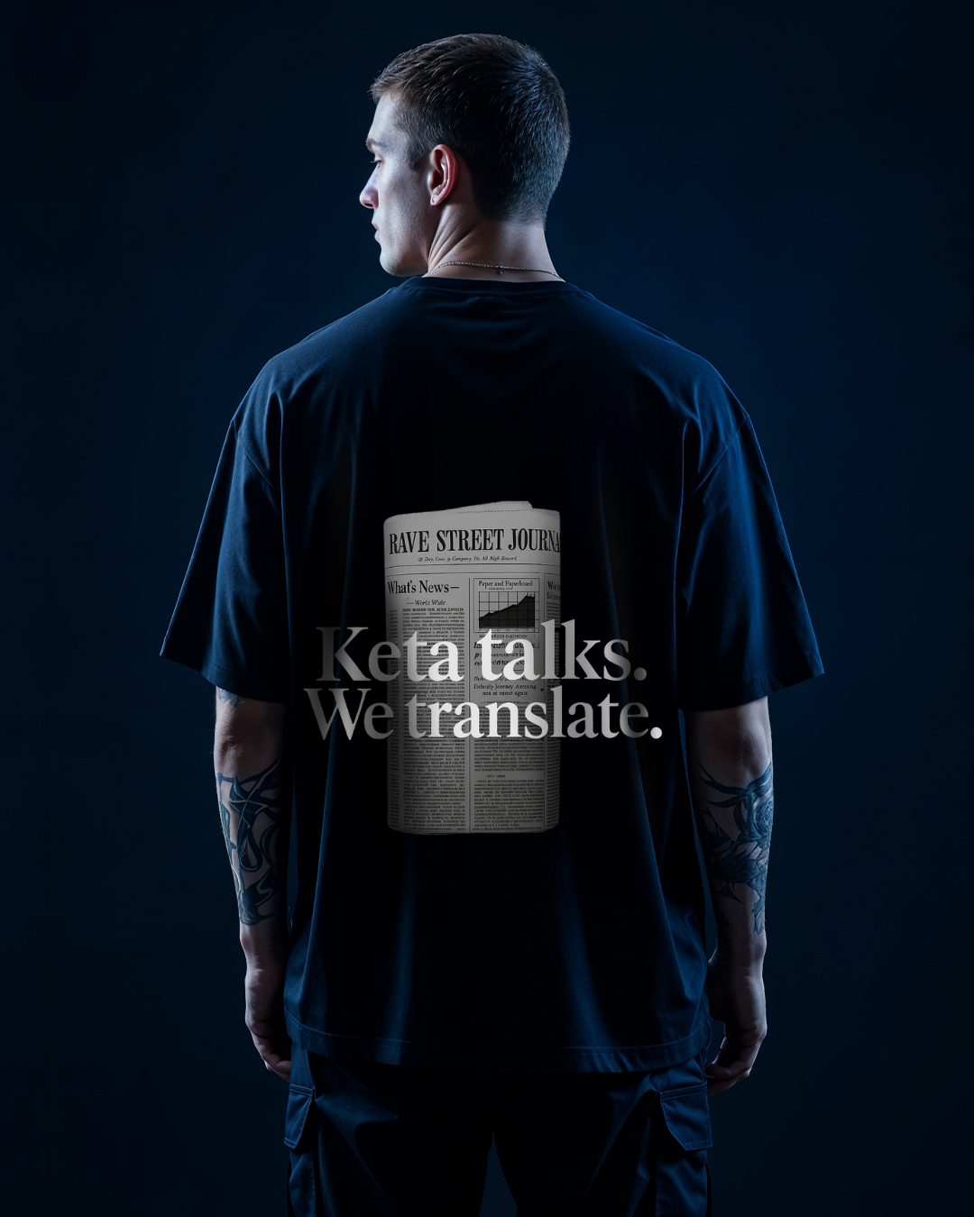 KETA TALKS - OVERSIZED SHIRT