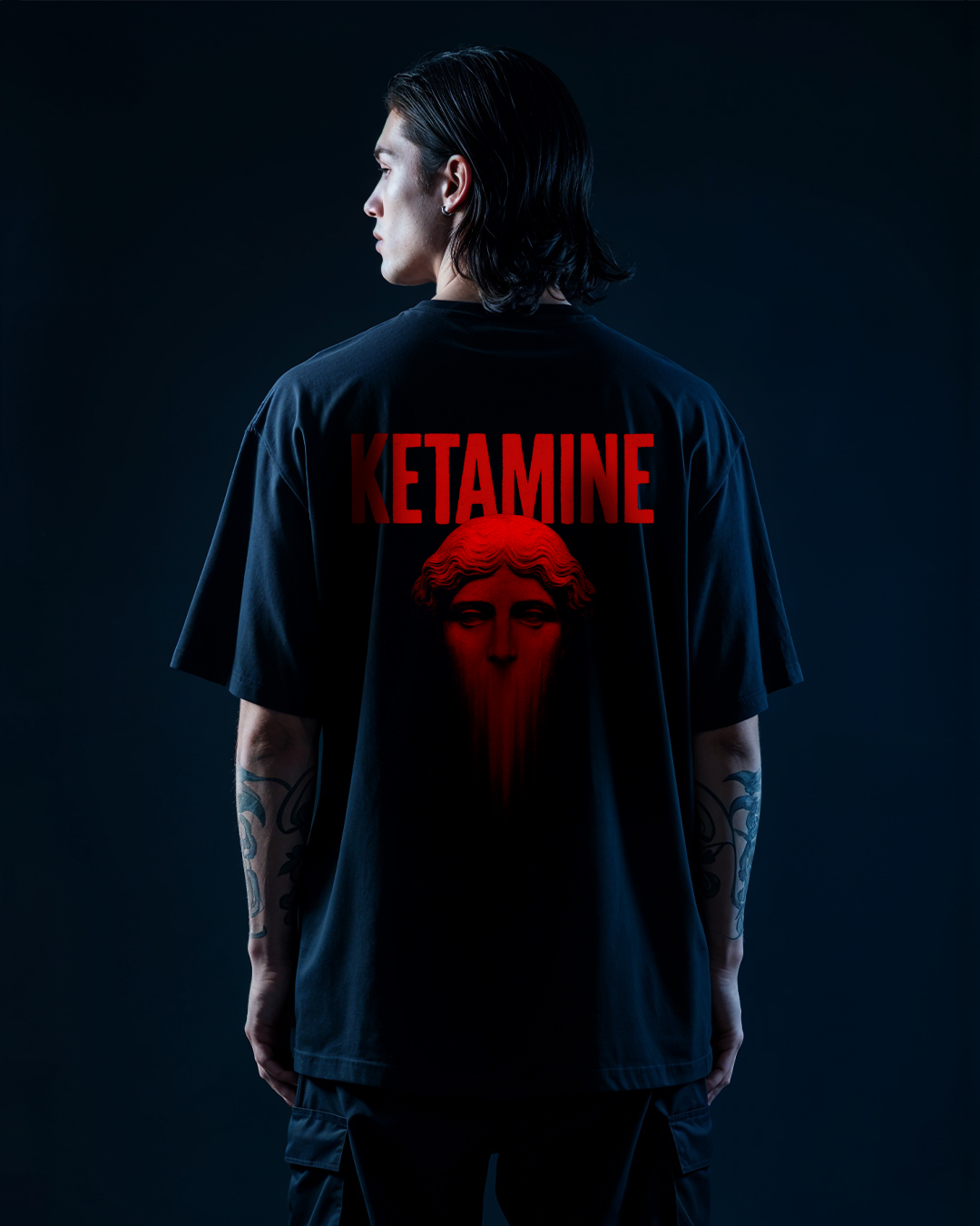 KETAMINE FACE - OVERSIZED SHIRT