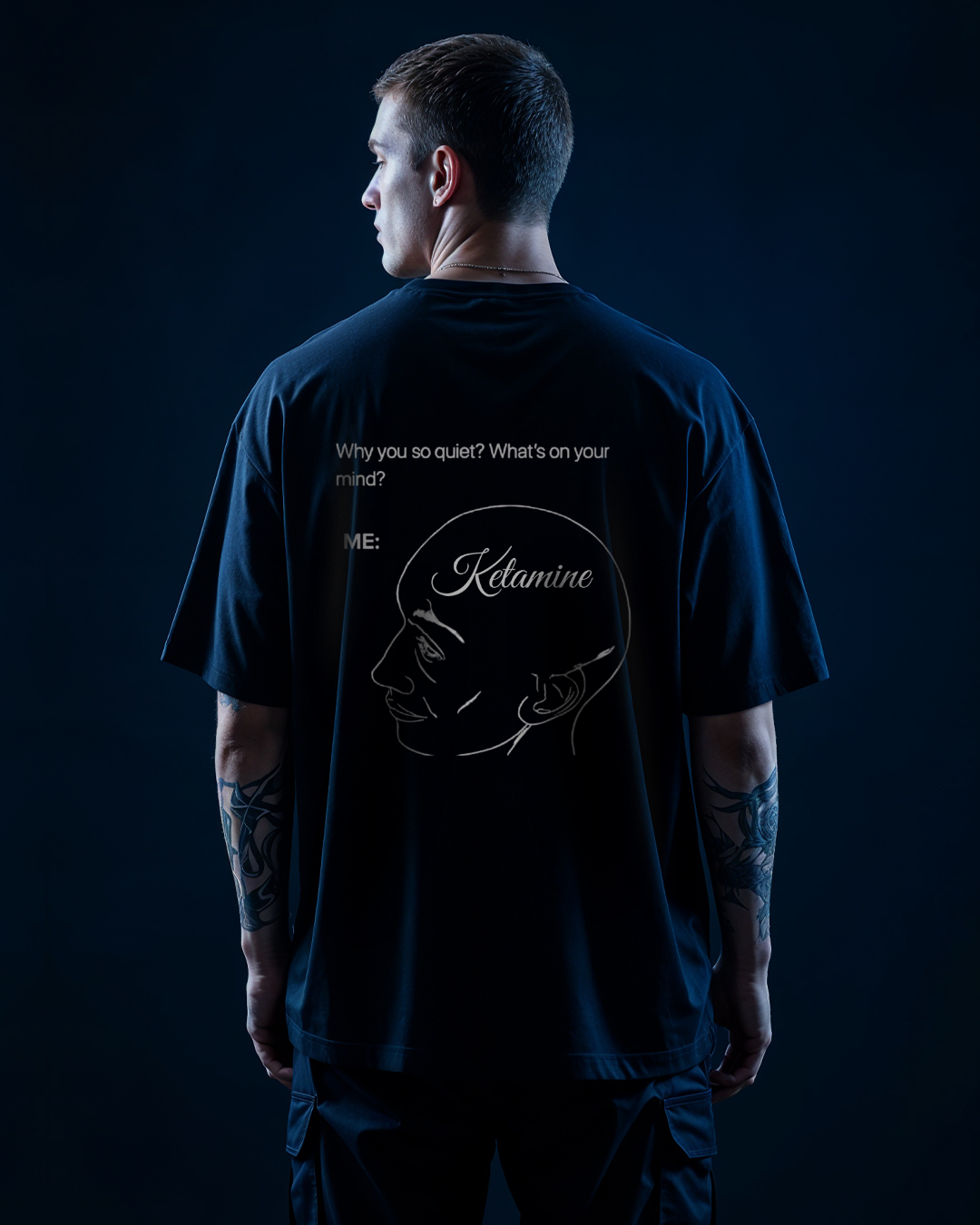 WHAT'S ON YOUR MIND - OVERSIZED SHIRT