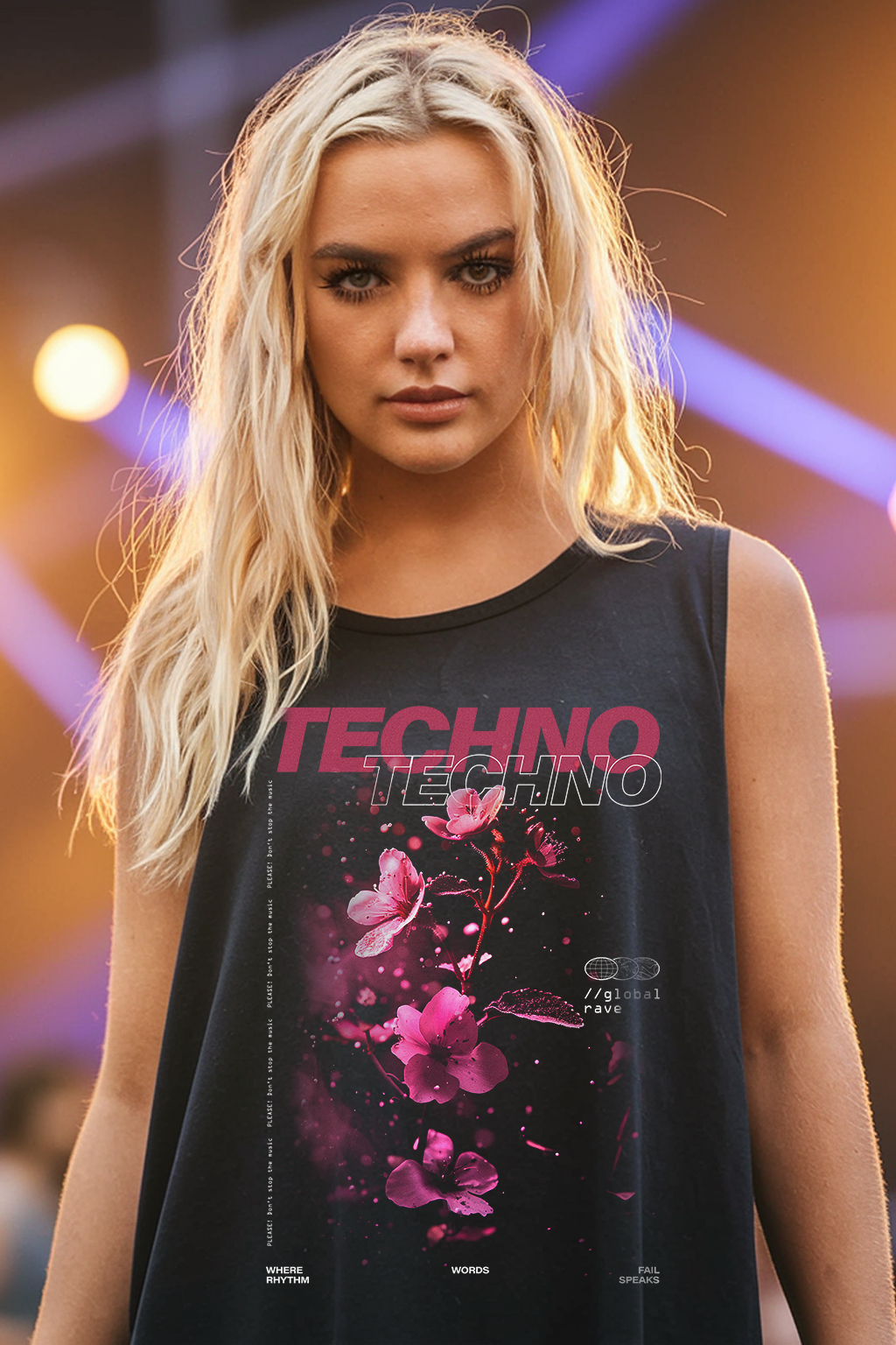 ORCHID NEON PINK - TANKTOP