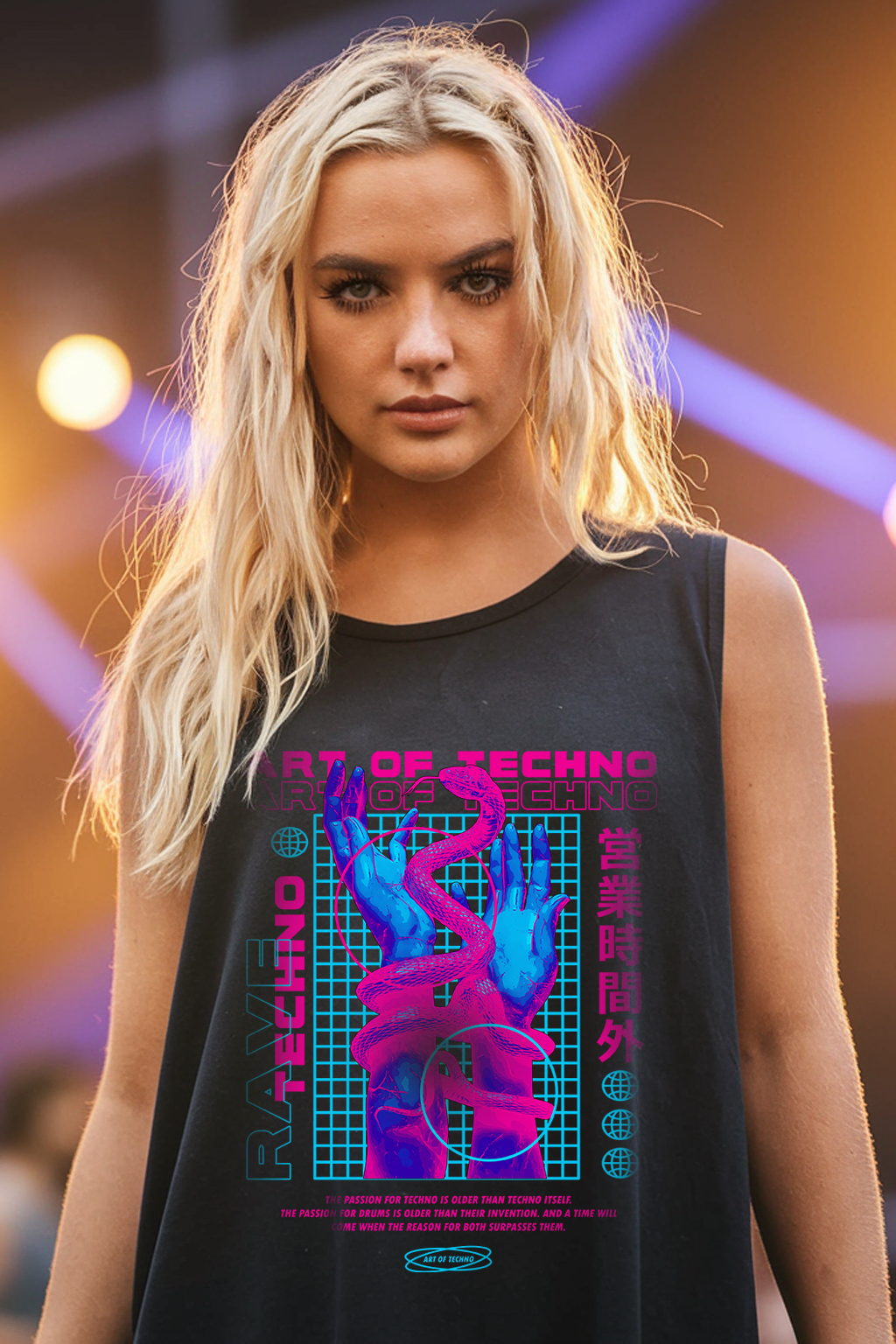 ART OF TECHNO - TANKTOP