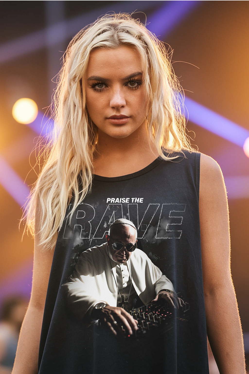 PRAISE THE RAVE - TANKTOP