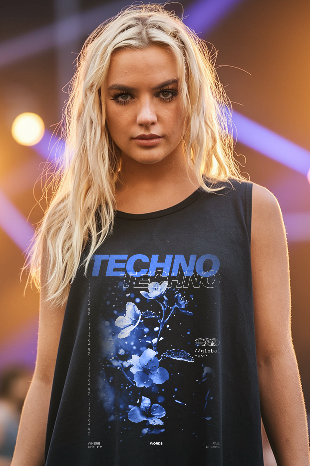 ORCHID BLUE - TANKTOP