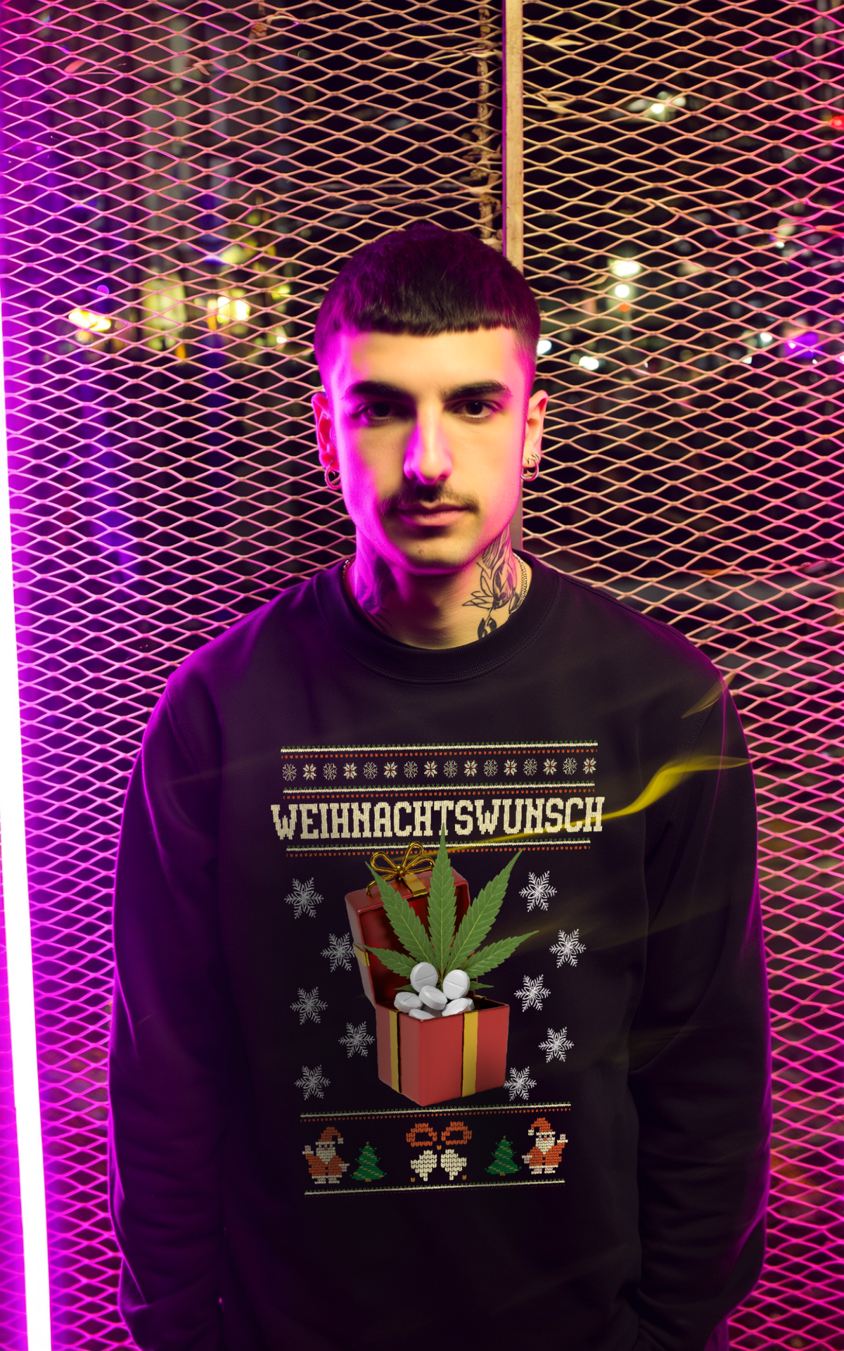 Weihnachtswunsch - CHRISTMAS SWEATER UNISEX