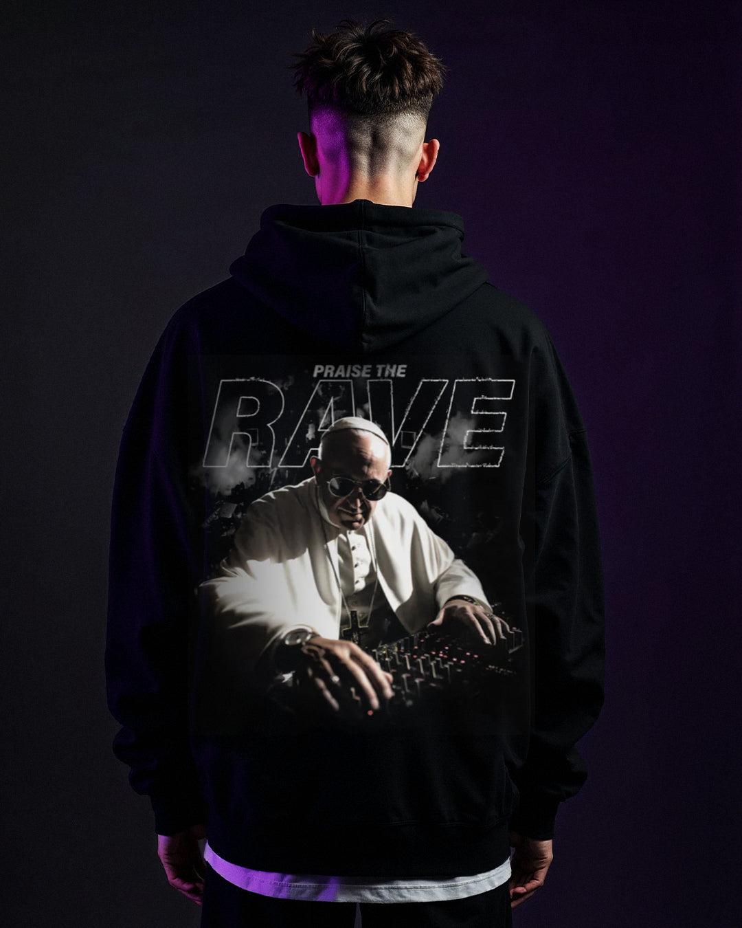 Praise The Rave Oversized Backpatch T-Shirt