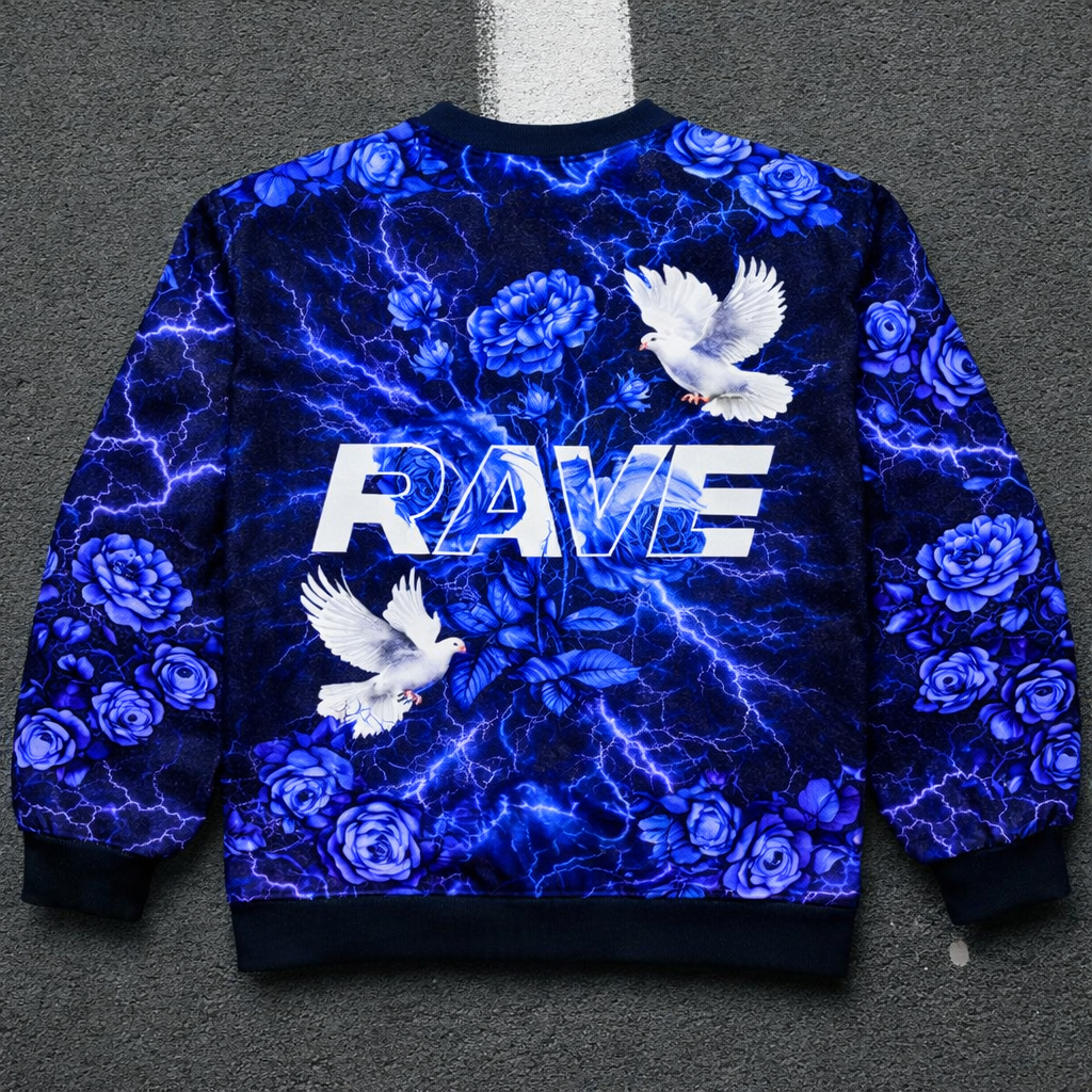 RAVE IN PEACE - SWEATSHIRT AOP