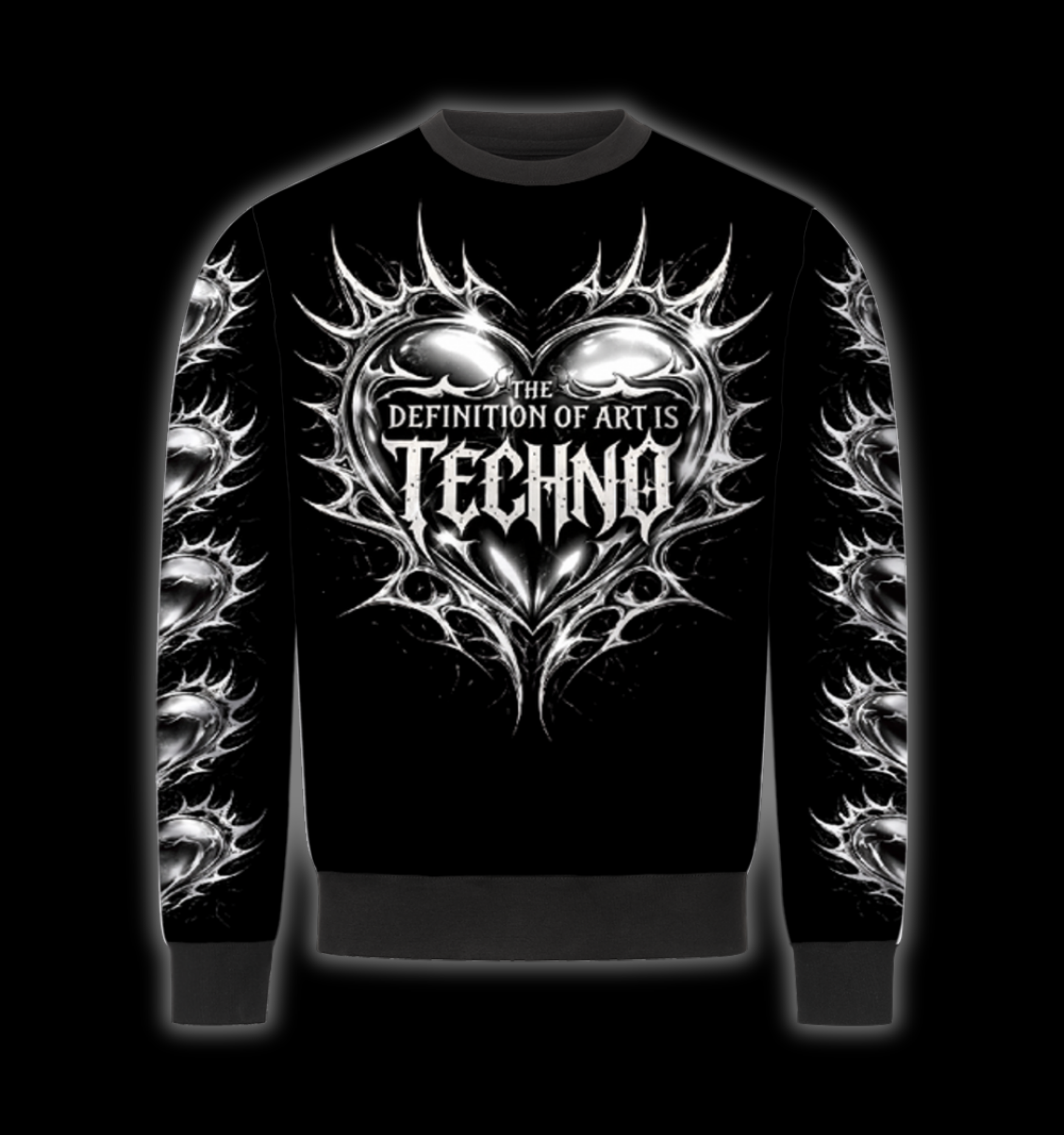 DEFINITION TECHNO - SWEATSHIRT AOP