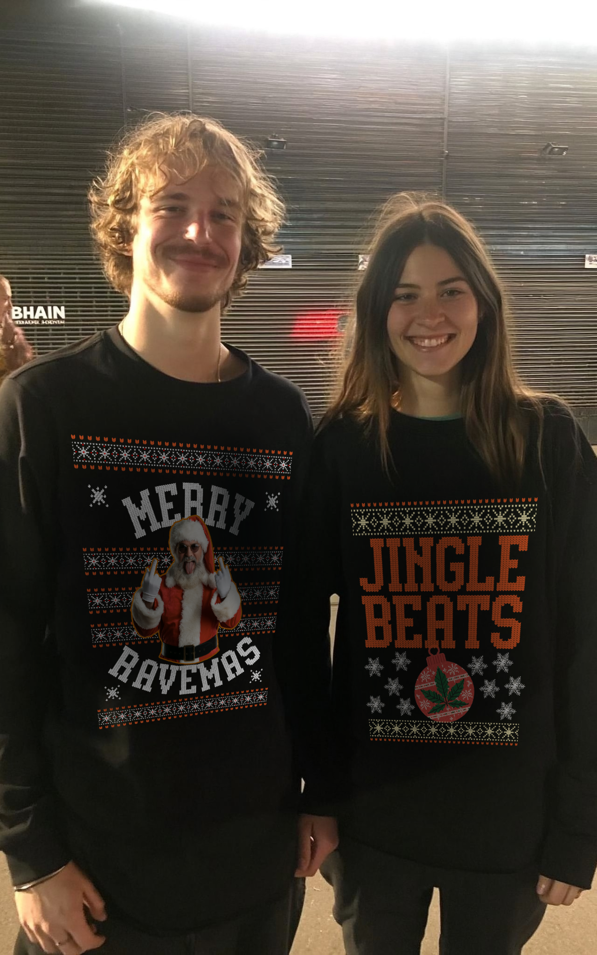 Jingle Beats - CHRISTMAS SWEATER UNISEX