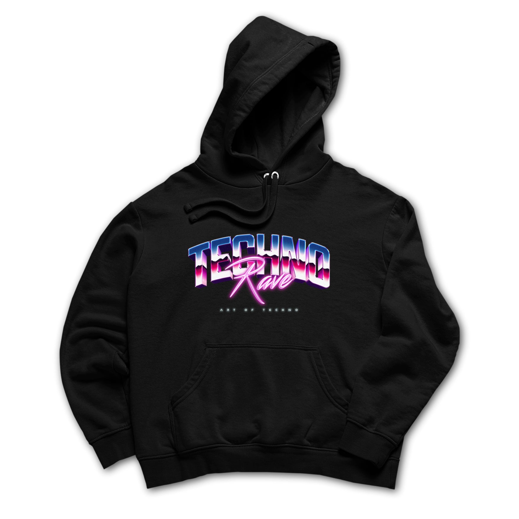 Techno rave Neon Hoodie