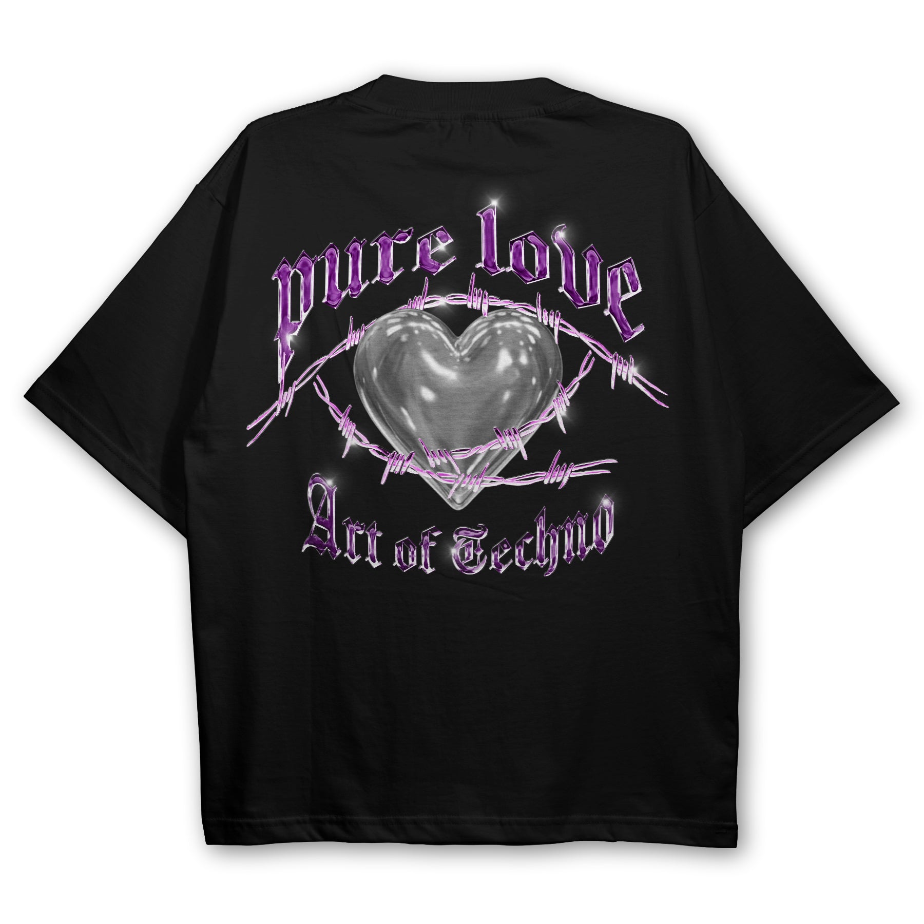 Techno Is Love Oversized T-Shirt