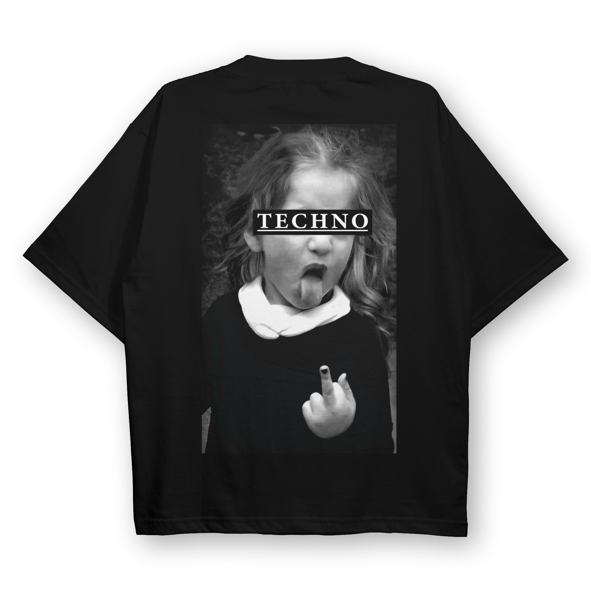 Techno Girl Oversized T-Shirt